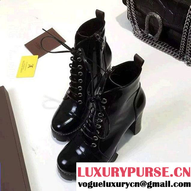 Louis Vuitton Star Trail Ankle Boot 1A26I6 Black A/W 2016 (GD4029-6093012 )