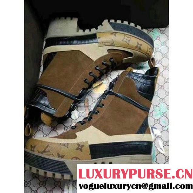 Louis Vuitton Laureate Platform Desert Boot 1A2ZB0 2017 (GD5023-7080726 )