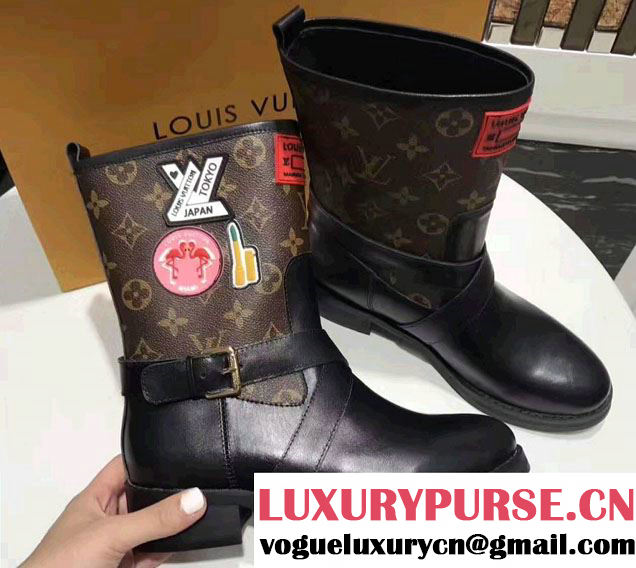 Louis Vuitton World Tour Half Boots 1A3I2V 2017