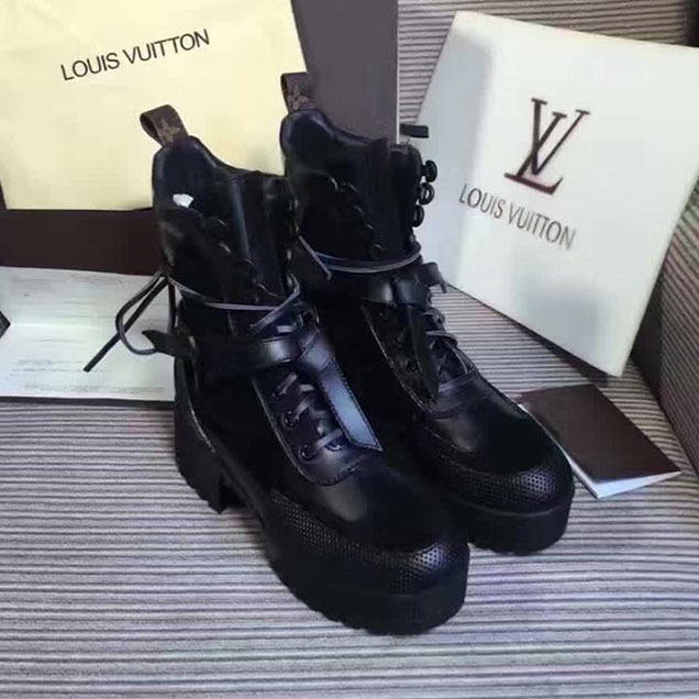 Louis Vuitton Laureate Platform Desert Boots Resort 2016 Collection 1A1YPA