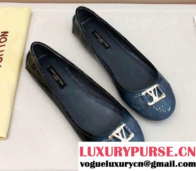 Louis Vuitton Golden LV Oxford Flat Ballerina Ombre 2017