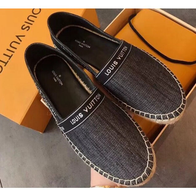 Louis Vuitton Croisiere Espadrilles Black 2018