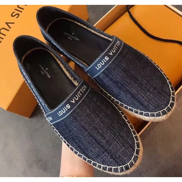 Louis Vuitton Croisiere Espadrilles Blue 2018