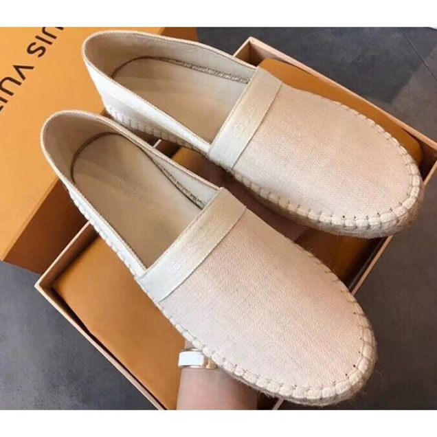 Louis Vuitton Croisiere Espadrilles Creamy 2018