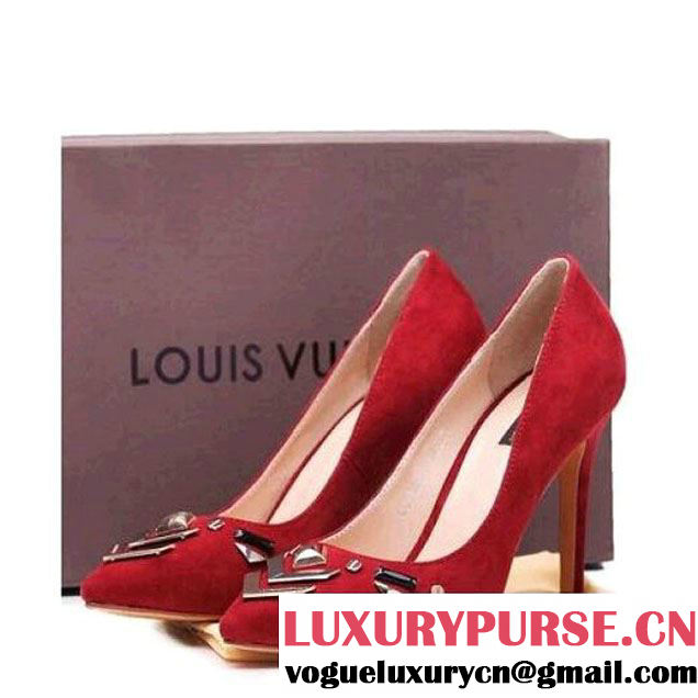 Louis Vuitton classical joker pump in red (GD4002-2515 )