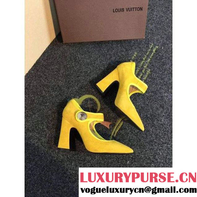 Louis Vuttion Royal Pump 2015 in Yellow (GDD2J1106-032716 )