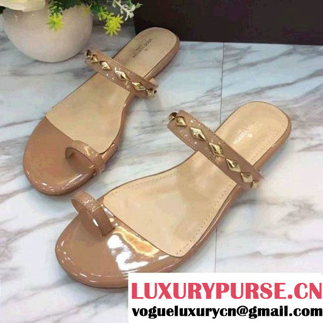 Louis Vuitton Unchain Thong Sandal Nude 2017 (LG-7020628 )