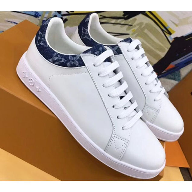 Louis Vuitton Luxembourg Sneakers Denim Monogram 2018