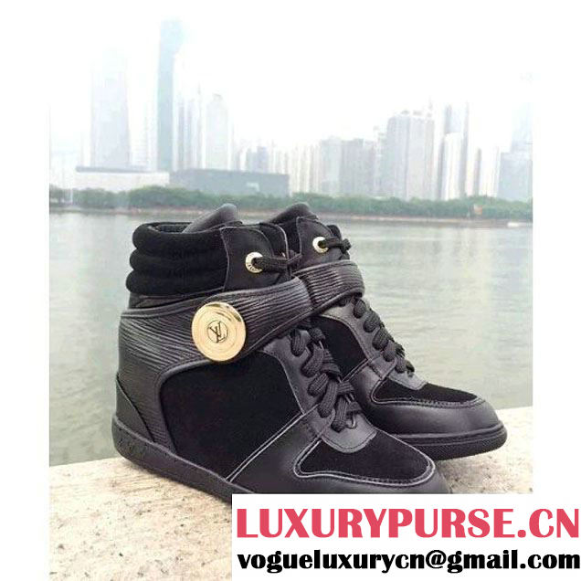 Louis Vuttion Postmark Sneaker Boot Black 2015 (GD1066-092433 )