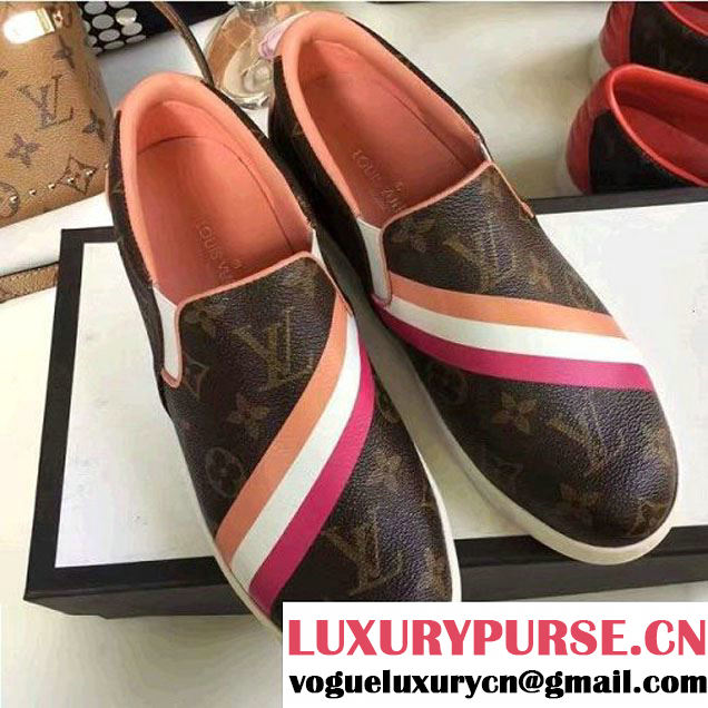 Louis Vuitton Frontrow Slip-On Sneaker 1A29ZH Shrimp (GD4005-7011625 )