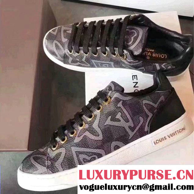 Louis Vuitton Bora Bora Sneaker Damier Graphite Canvas Tahitienne 2017 (CC-7070717 )