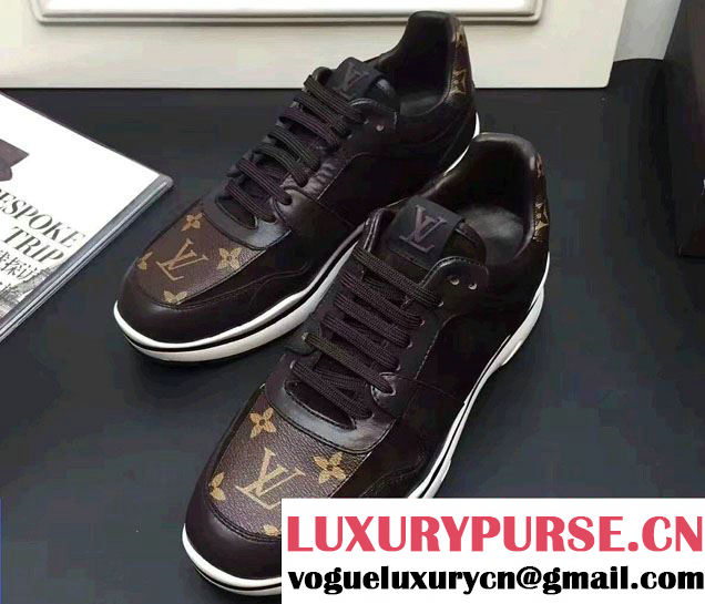 Louis Vuitton Monogram Run Away Men's Sneakers 2017