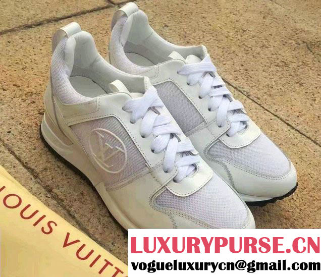 Louis Vuitton Run Away Sneakers 1A1K0D White 2016