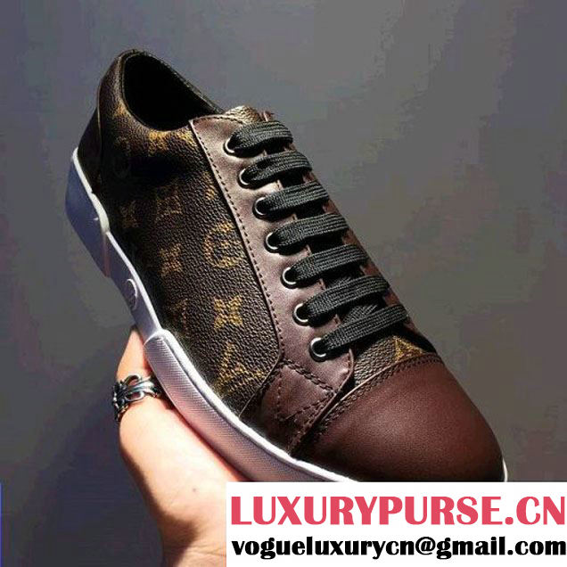 Louis Vuitton Match-up Sneaker 1A2R4V For Men Brown 2017 (JQB-7091841 )