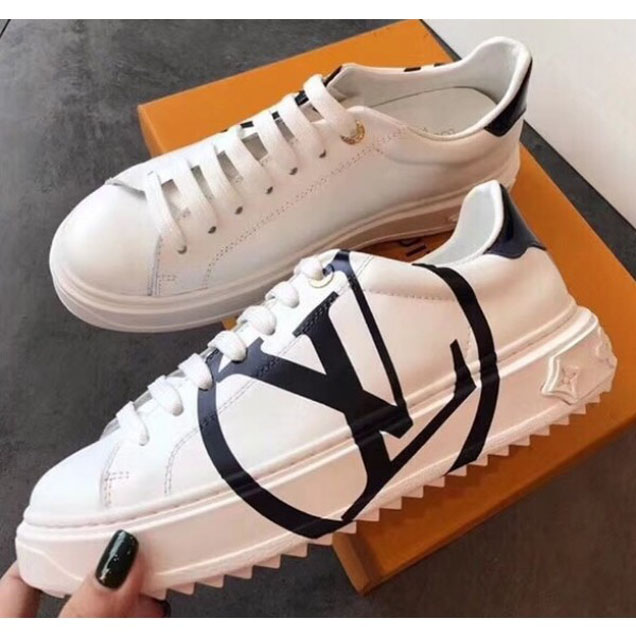 Louis Vuitton LV Time Out Sneakers White/Black 2018