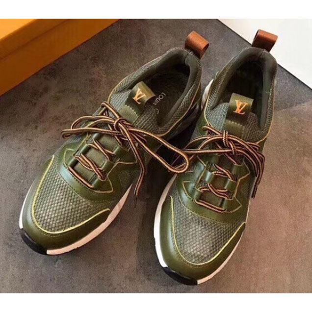 Louis Vuitton Technical Fabric Aftergame Sneakers Green 2018