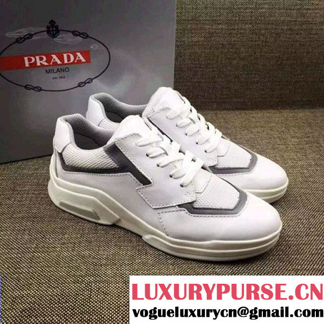 Prada Architectural Sneaker In White (GD4005-042503 )