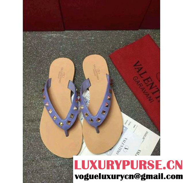 Valentino Hawaiian Couture Thong Sandal Lilac 2016 (GD3015-6042341 )