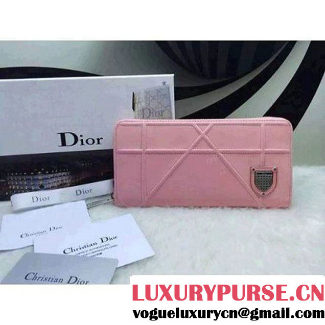 Dior Diorama Explorateur Wallet In Black 2015 (1a069-061801 )