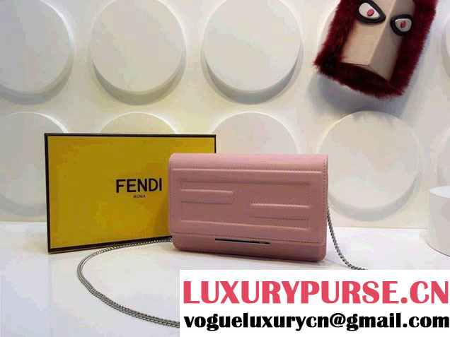 Fendi Wallet On Chain Bag 8M0346 Pink 2014