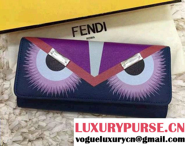 Fendi Crayons Flap Wallet 2015