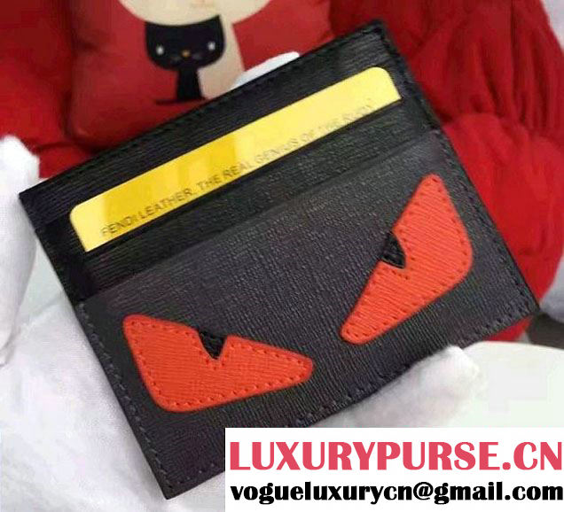 Fendi Monster Eyes Bag Bugs Card Holder 2016