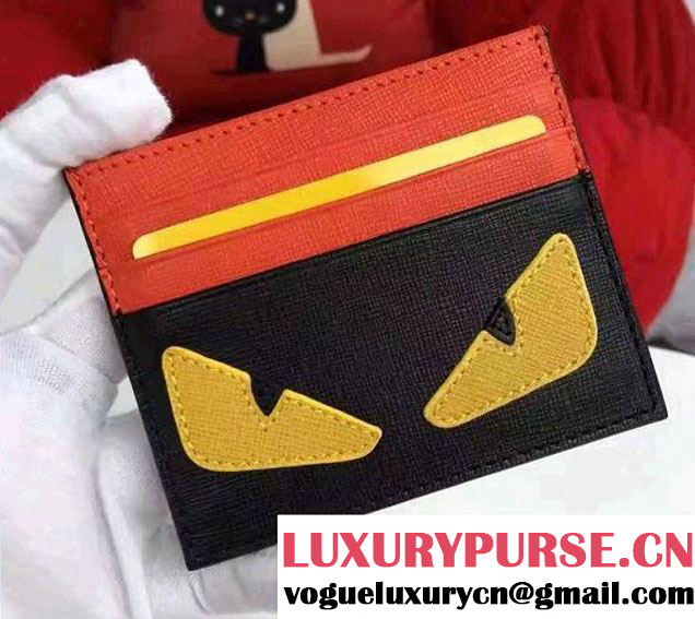 Fendi Monster Eyes Bag Bugs Card Holder 2016