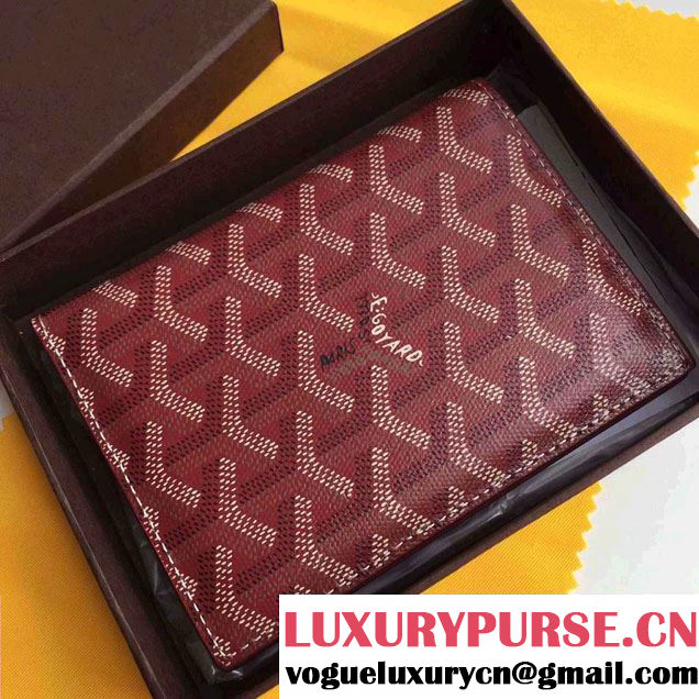 Goyard Passport Cover Holder