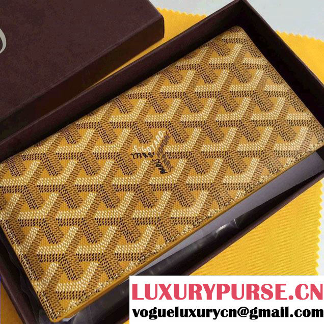 Goyard Long Wallet