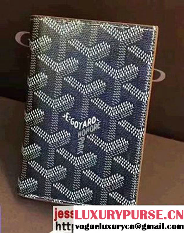 Goyard Leather Card Cover Wallet 2017