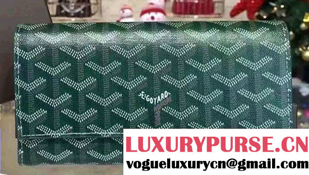 Goyard Long Flap Wallet