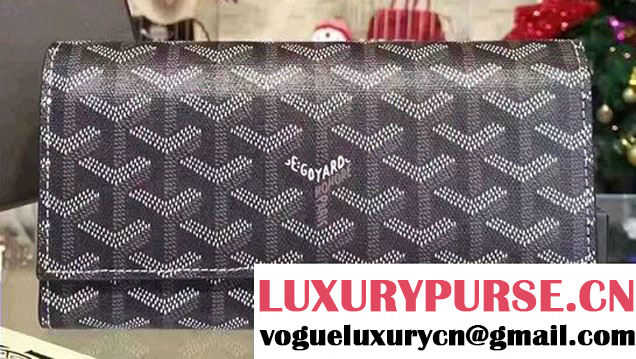 Goyard Long Flap Wallet