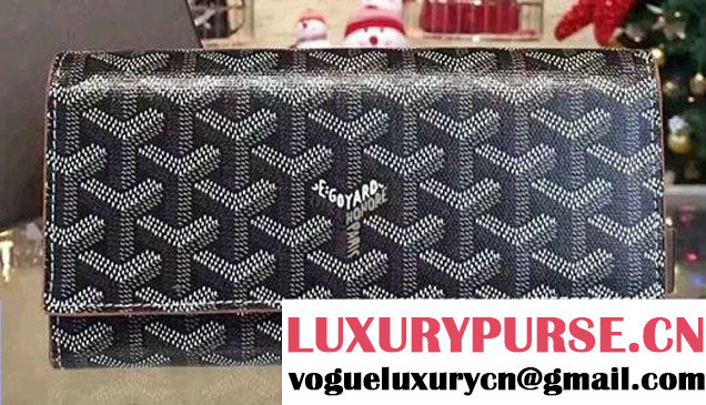 Goyard Long Flap Wallet