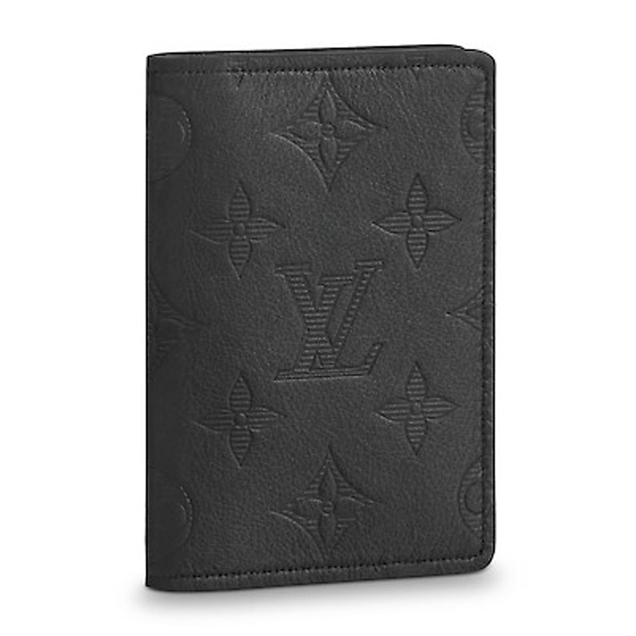 Louis Vuitton Monogram Shadow Calfskin Pocket Organizer M62899