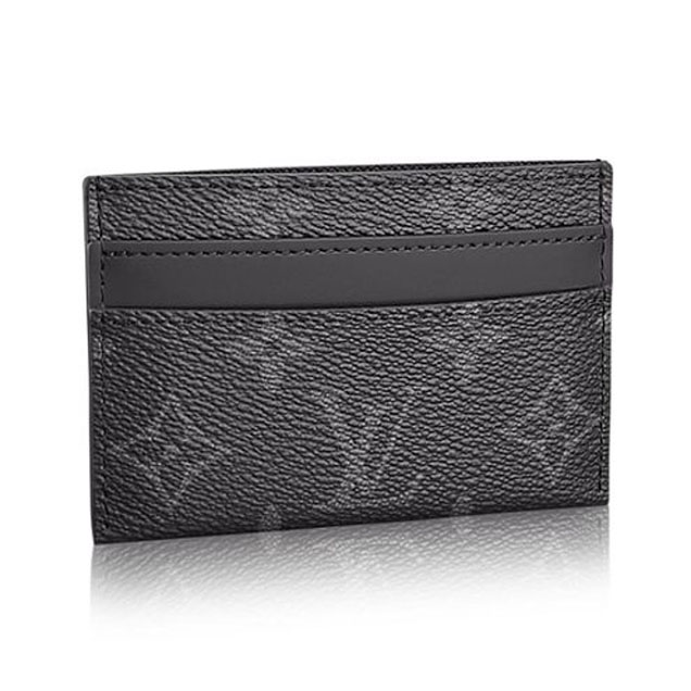 Louis Vuitton M62170 Porte Cartes Double Monogram Eclipse Canvas