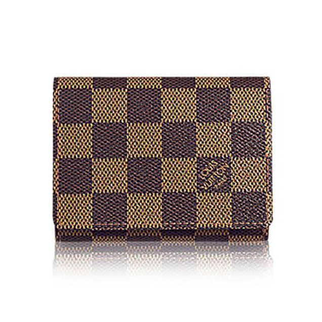 Louis Vuitton N62920 Business Card Holder Damier Ebene Canvas