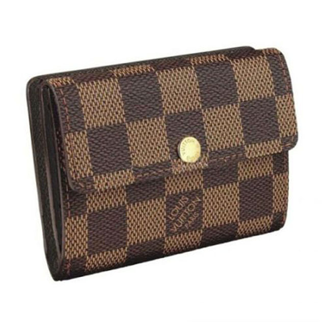 Louis Vuitton N62925 Ludlow Wallet Damier Ebene Canvas