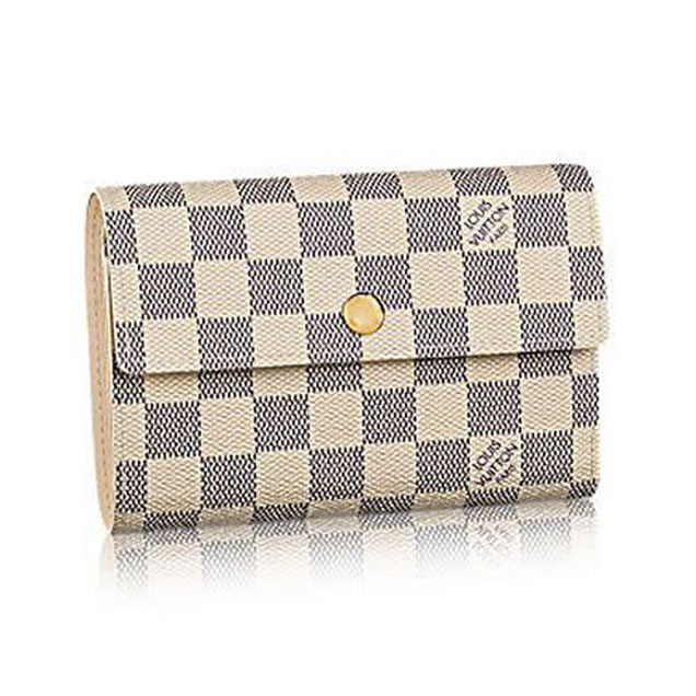 Louis Vuitton N63068 Alexandra Wallet Damier Azur Canvas