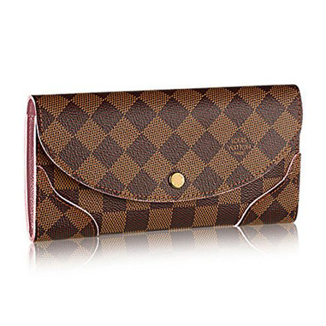 Louis Vuitton N61227 Caissa Wallet Damier Ebene Canvas