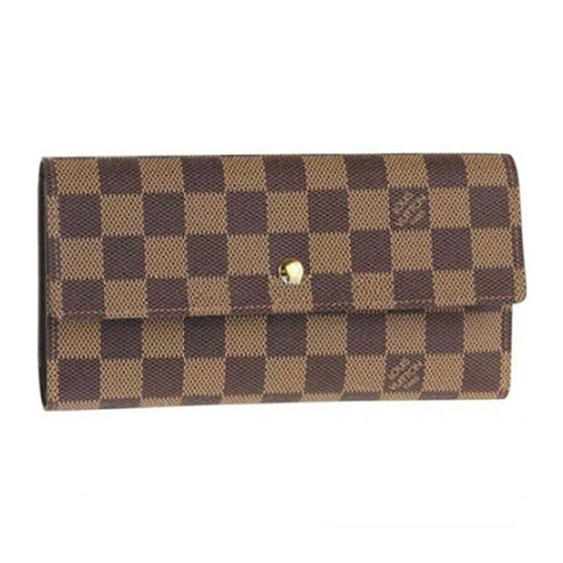 Louis Vuitton N61217 International Wallet Damier Ebene Canvas