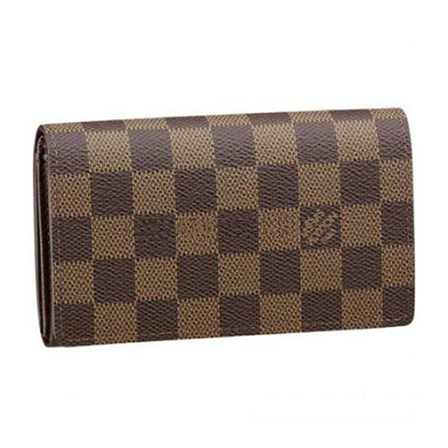 Louis Vuitton N61736 Tresor Wallet Damier Ebene Canvas