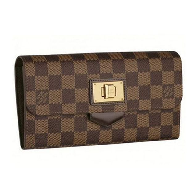 Louis Vuitton N63017 Rosebery Wallet Damier Ebene Canvas