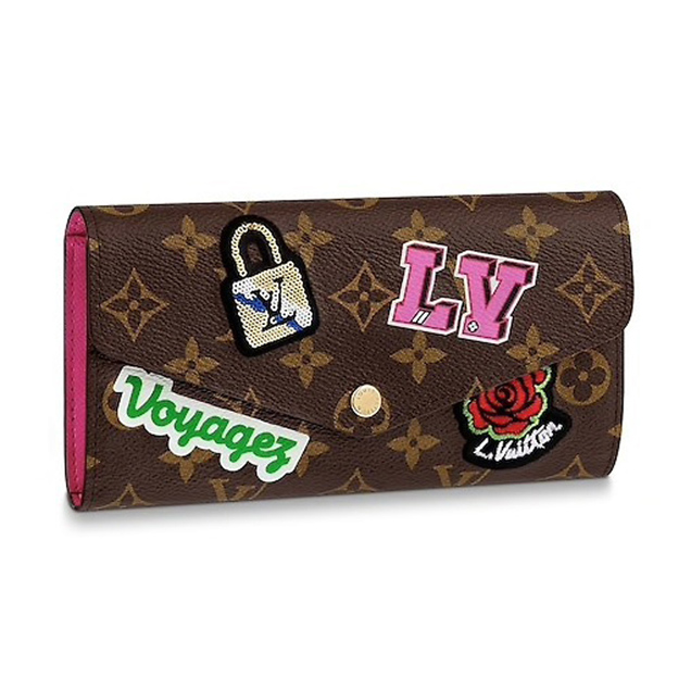 Louis Vuitton Monogram Canvas Sarah Wallet M63318