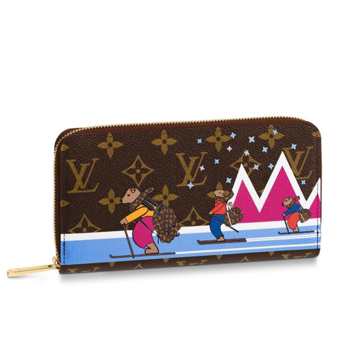 Louis Vuitton Zippy Wallet M63379 Monogram Canvas