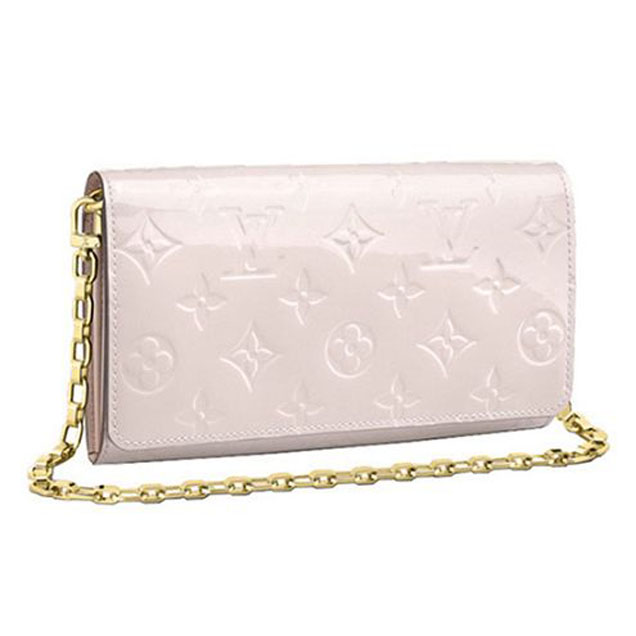 Louis Vuitton M90090 Chain Wallet Monogram Vernis