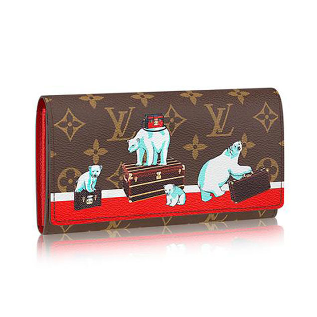 Louis Vuitton Sarah Wallet M62086 Monogram Canvas