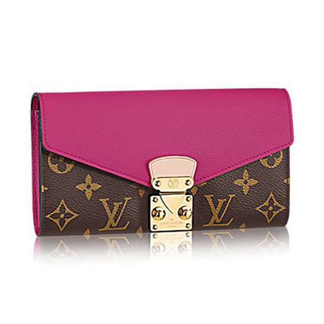 Louis Vuitton M56241 Pallas Wallet Monogram Canvas