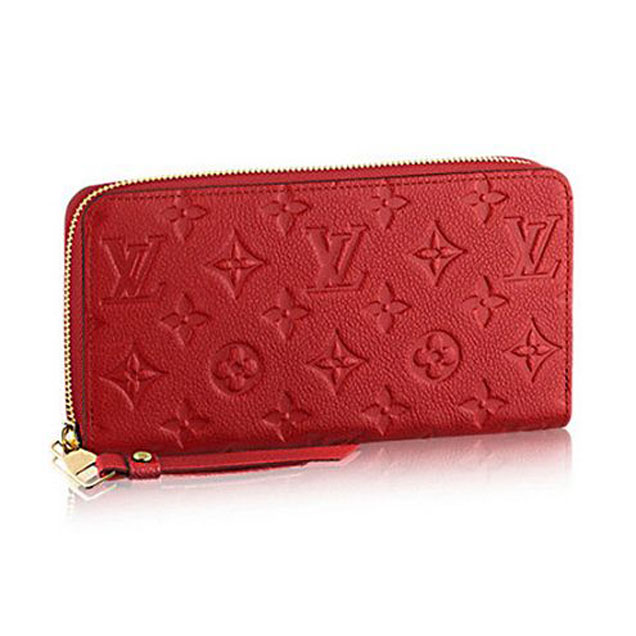 Louis Vuitton M61865 Zippy Wallet Monogram Empreinte Leather