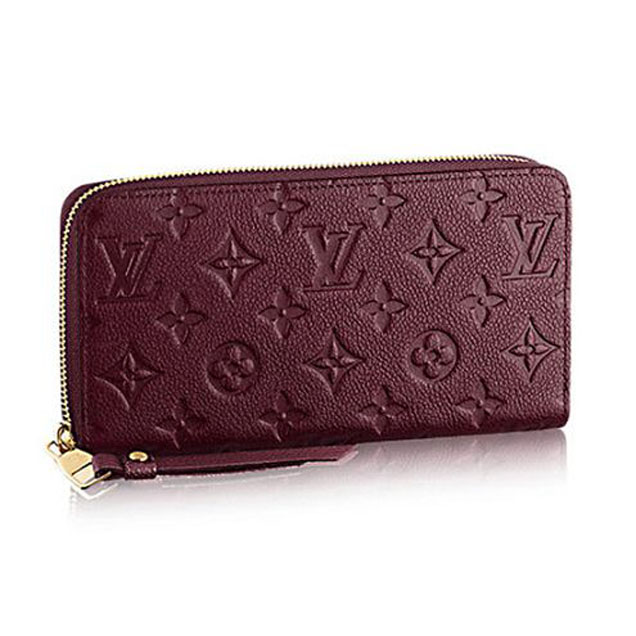 Louis Vuitton M62214 Zippy Wallet Monogram Empreinte Leather