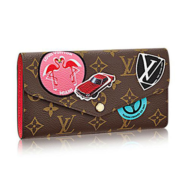 Louis Vuitton M62147 Sarah Wallet Monogram Canvas